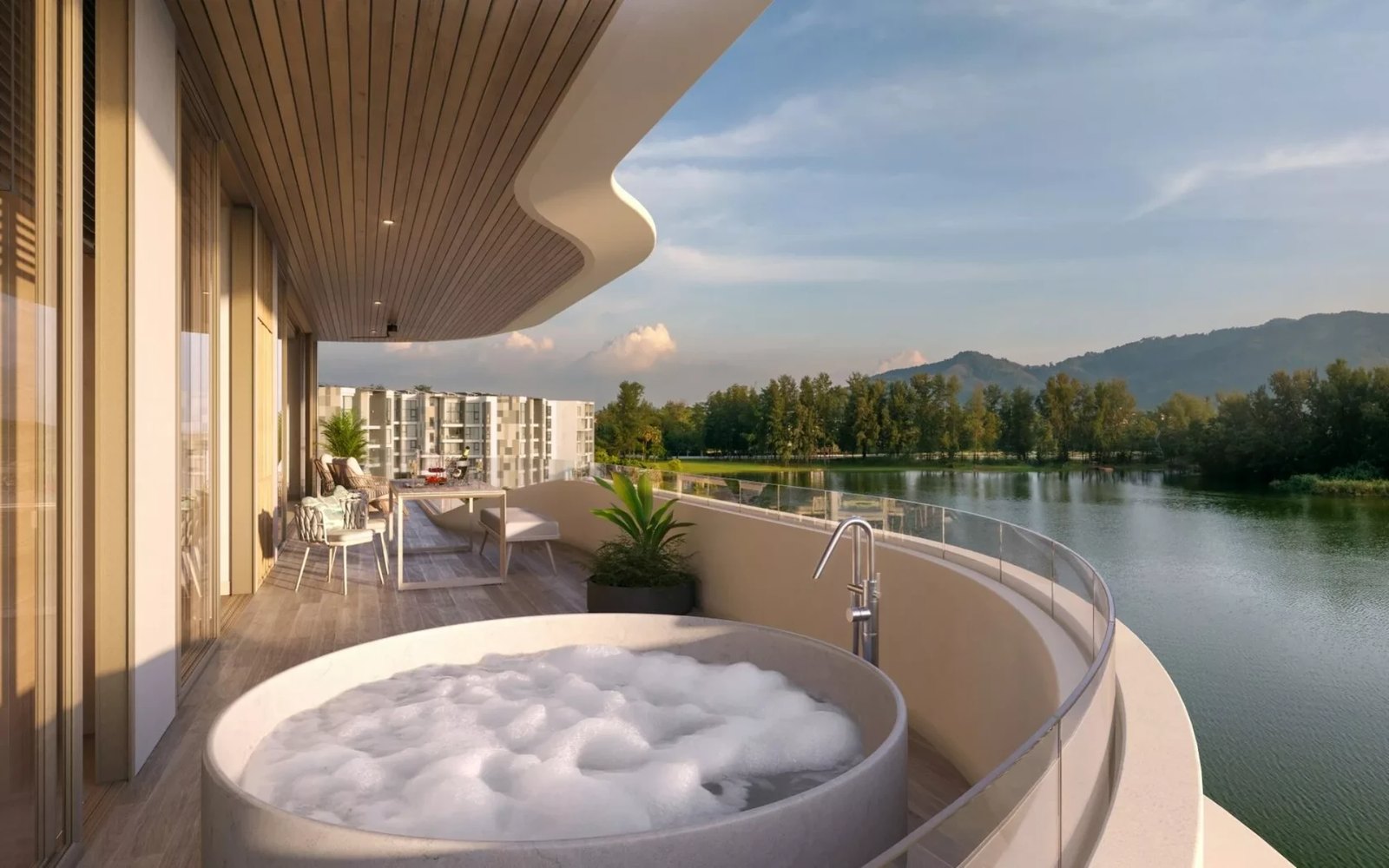 Private Terraces & Outdoor Tubs